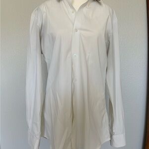Riders by Lee Men's Classic Ivory Dress Shirt